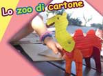 animali di cartone giocattolo