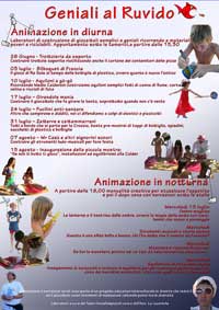 programma al Ruvido 2011