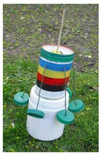 recycled round about toy