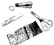 materiali per costruire il kazoo
